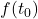f(t_0)
