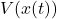 V(x(t))