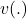 v(.)