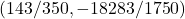 (143/350, -18283/1750)