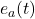 e_a(t)