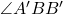 \angle A'BB'