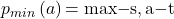 p_{min}\left(a\right)\mathrm{=max}\mathrm{{}\mathrm{-}s,a\mathrm{-}t}