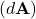 (d\mathbf{A})