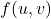 f(u, v)