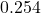 0.254