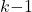 k\mathrm{-}1