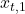 x_{t,1}