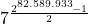 7^{\frac{2^{82.589.933}-1}{2}}