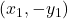 (x_1, -y_1)