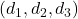 ( d_1, d_2, d_3 )