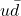 u\bar{d}