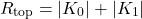 \[R_{\text{top}} = |K_0| + |K_1|\]