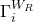 \Gamma_{i}^{W_{R}}