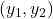 (y_1,y_2)