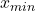 x_{min}