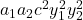 a_1a_2c^2y_1^2y_2^2