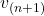 v_{(n+1)}