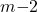 m\mathrm{-}2