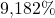 9{,}182\%
