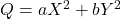 Q = aX^2 + bY^2