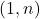 (1,n)