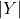 |Y|