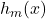 h_m(x)