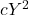cY^2