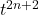 t^{2n+2}
