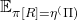 \mathbb{E}_{\pi^}[R] = \eta^(\Pi)