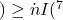 )\geq \dot{n}{I}(^{7}