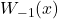 W_{-1}(x)