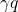 \gamma q