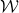 \mathcal{W}