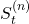 S_t^{(n)}