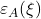 \varepsilon_A(\xi)
