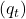 Rendered by QuickLaTeX.com (q_{t})