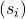 (s_i)