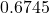 0.6745