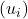 (u_i)