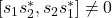 [s_1 s_2^*, s_2 s_1^*] \neq 0