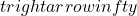 t rightarrow infty