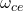 \omega_{ce}