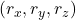 (r_x,r_y,r_z)