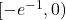 [-e^{-1},0 )