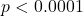 p<0.0001