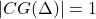 |CG(\Delta)| = 1