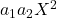 a_1a_2X^2