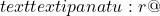 text{textipa{natu:r@}}